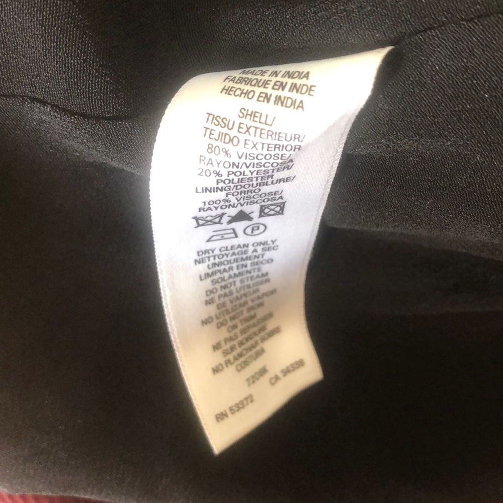 French Connection Size 4 Peplum Sequined Top - image 5